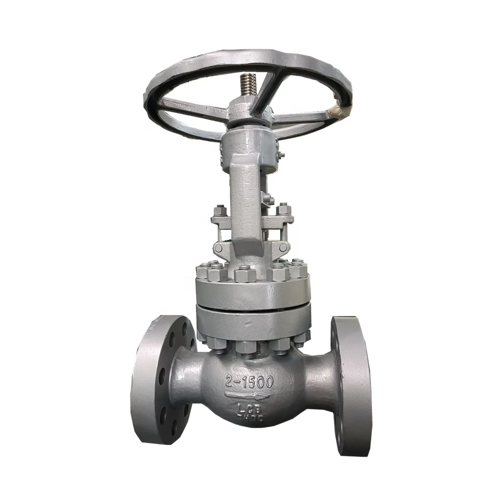 LCB globe valve 2 inch 1500LB bolted bonnet SS316 trim os&y handwheel high pressure