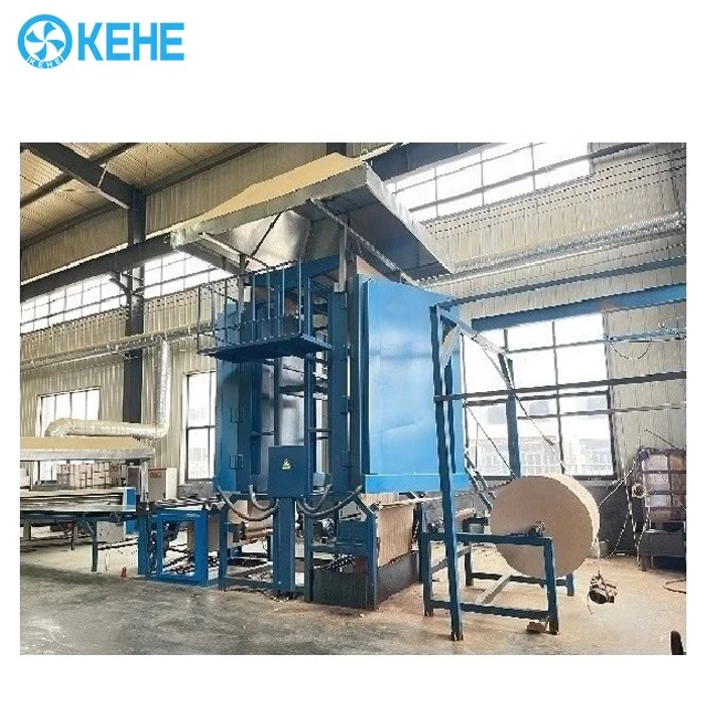 Evaporative Cooling Pad Production Line Making Machine for Poultry Equipment Factory