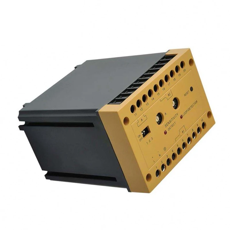 High Sensitivity Ground Sensing Double Channel Traffic Inductive Loop Dual Ground Vehicle Detector for General Barrier Parking