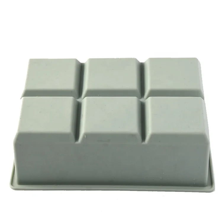 Bar Tool  6 Cubes Silicone Ice Cube Tray Ice Cube Mould Ice Maker
