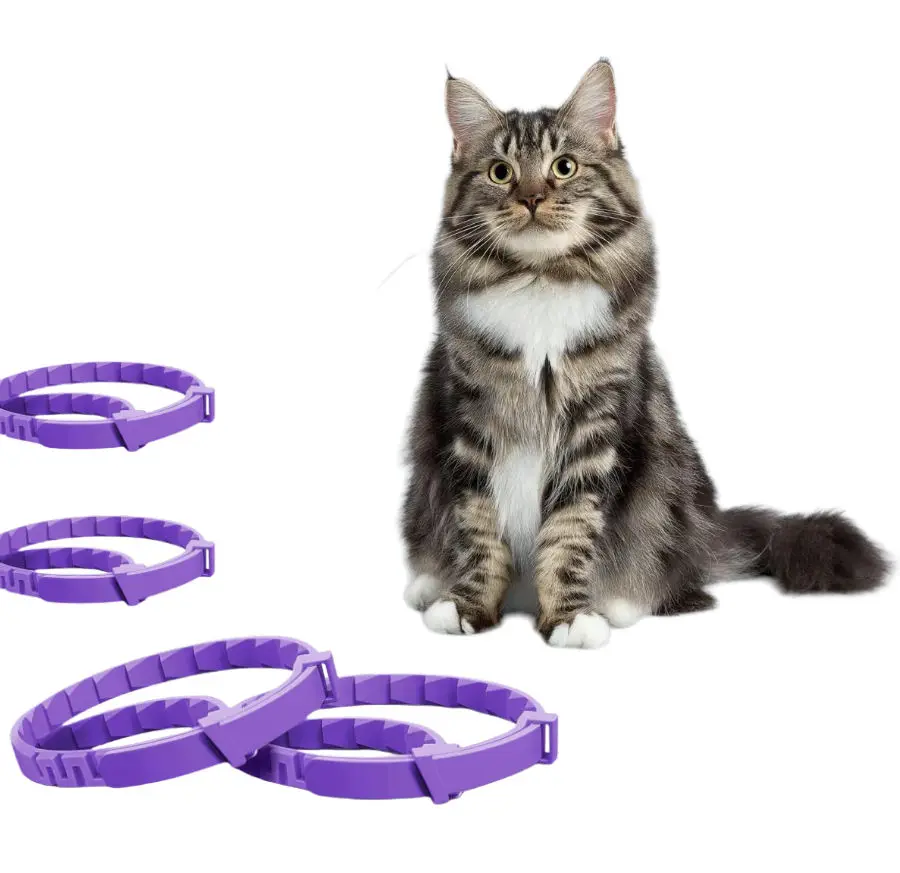 Adjustable cats Calming Pheromones Collar 3 pack reduce anxiety Adjustable Pet Pheromone Calming Collars for Dogs and Cats