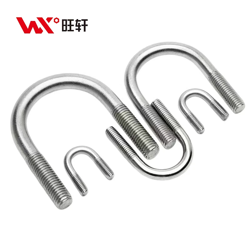 factory direct price High Quality Galvanized corrosion Resistance m8 3/4 inch u bolt