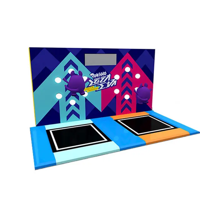 Pokiddo Customized Sports Large Indoor and Outdoor Trampoline Park Equipment  Tap Fun sky podsfor Kids and adults