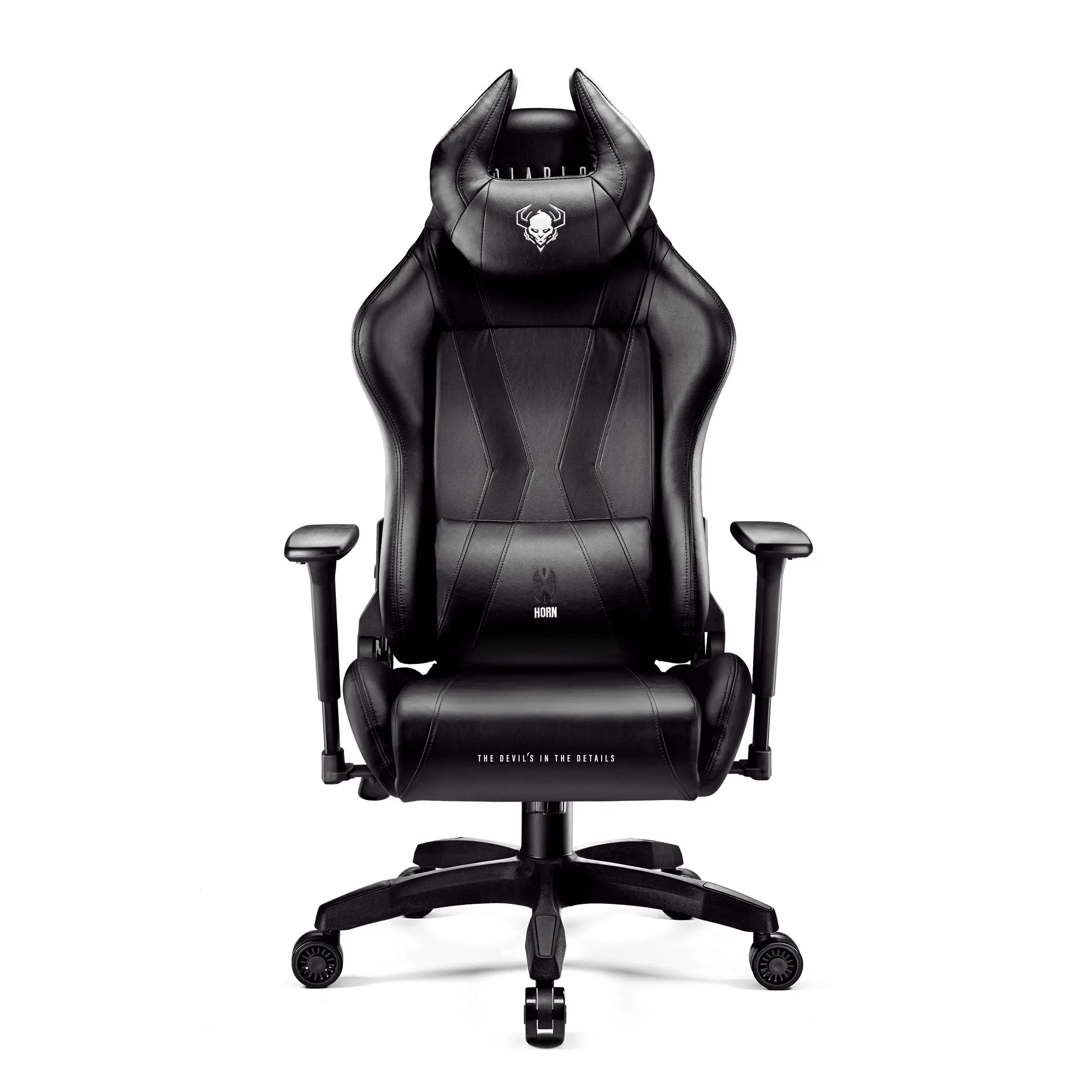DIABLO New Design Black High Back Ergonomic Gaming Chair Compute Silla Gamer with Massage Feature and Swivel Metal Material