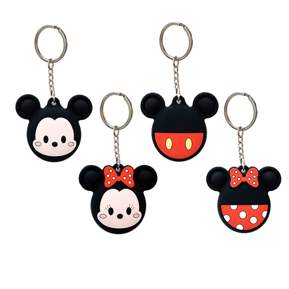 
Silicon Tracker Device Key Finder Dog Wallet Pet Airtag Case Protective Case Cover with Anti-Lost Key Chain Air Tags 