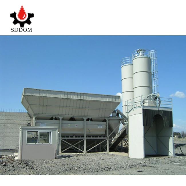 SDDOM Brand CE ISO 100m3/h  concrete equipment brick making machinery dry concrete batching plant manufacturers
