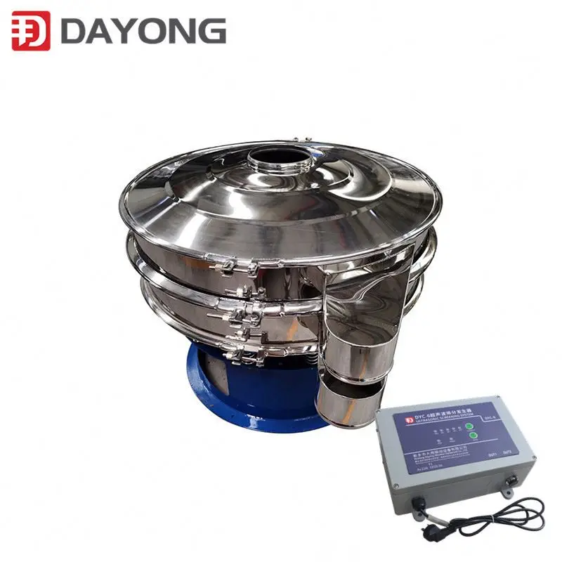 Diameter 600mm ultrasonic sifter for chinese medicine powder