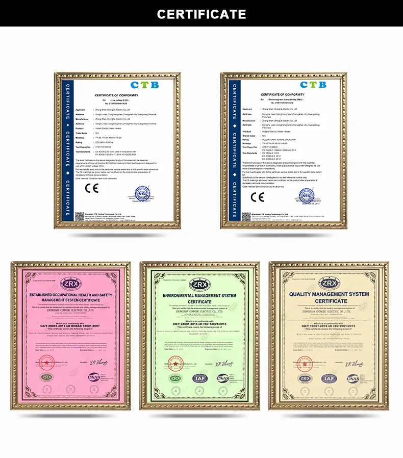 Knob switch Instant water heater Singapore Plastic case for house save electric