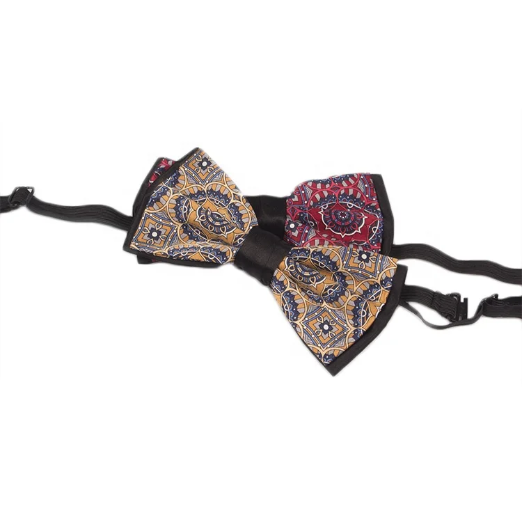 Wholesale Mens Cotton Wool Formal Bow Ties Man Wedding Geometric Dot Neck Bowties Dark Color Bowtie Butterfly