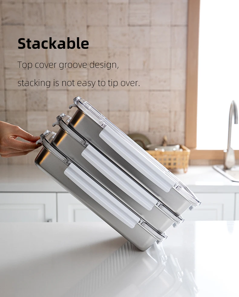 SHIMOYAMA безопасная для посудомоечной машины 316 из нержавеющей стали противень лазаньи тостера глубокий выпечки прямоугольные противни