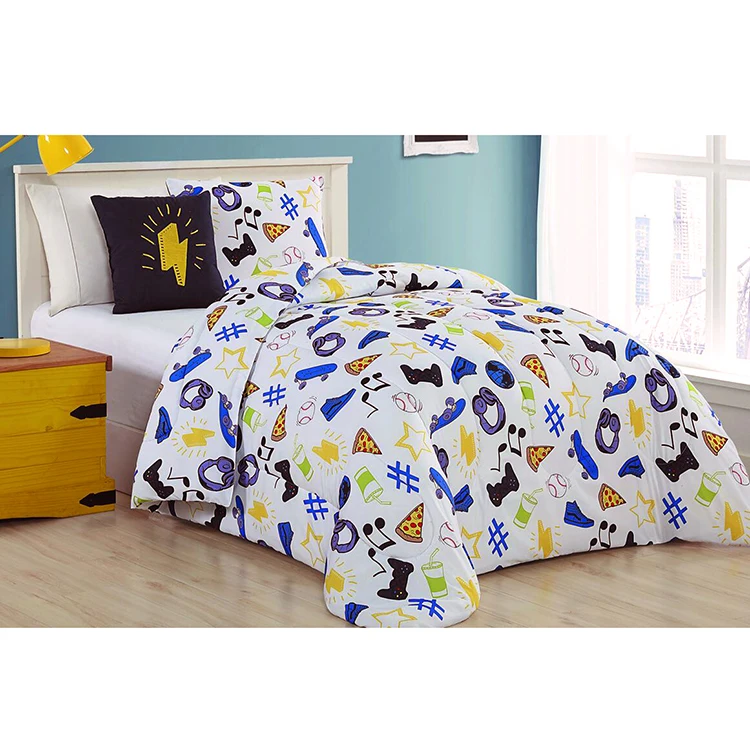Детский комплект постельного белья Ataya twin size из 100%