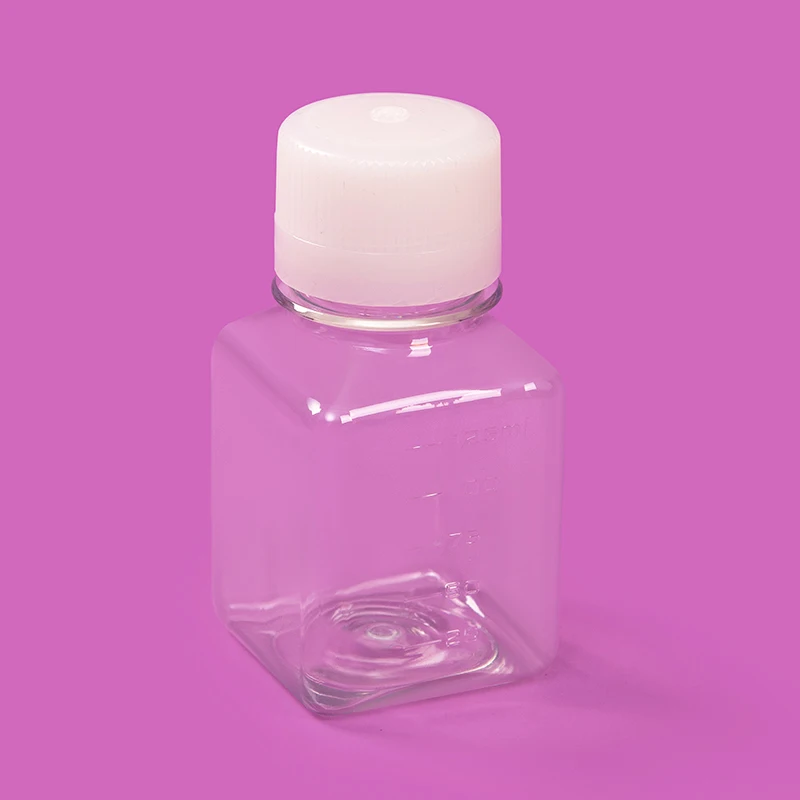 Square PETG Media Bottle