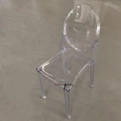Smoke Sophia clear Chair