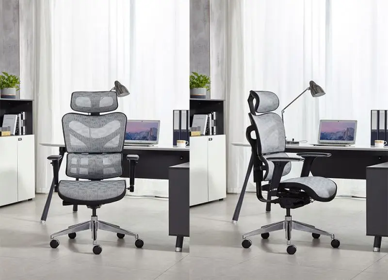 Modern Computer Mesh Office Chair 3D Armrest Adjustable High Back Ergonomic Chair Office