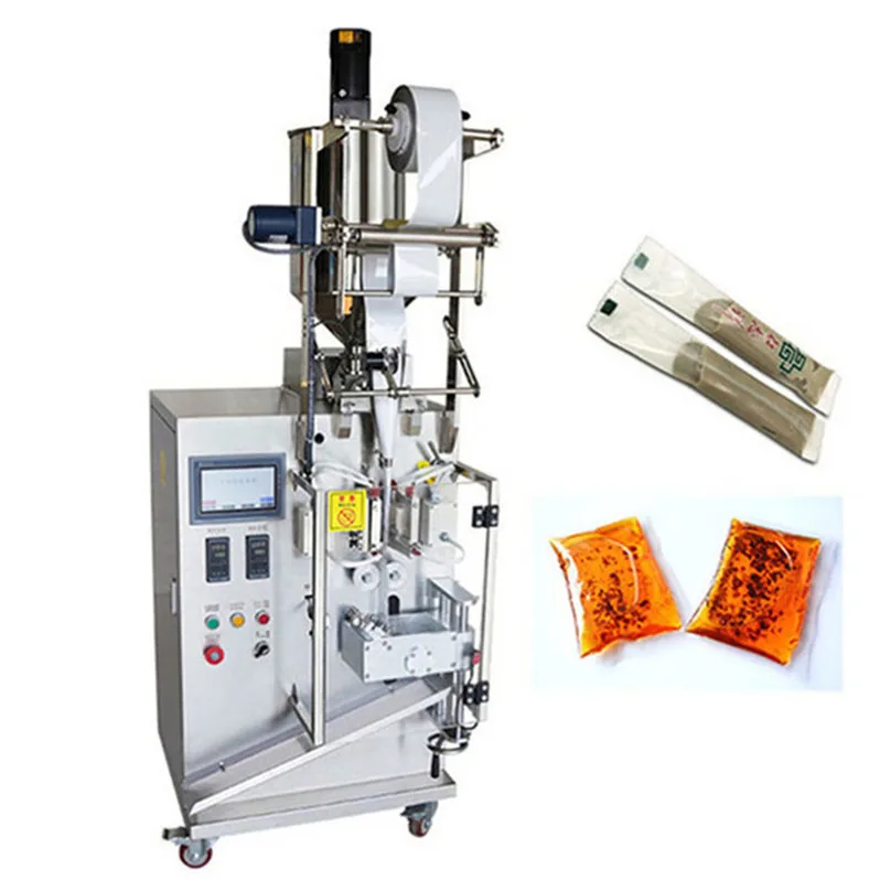 High Speed Small Sachets Filling Soy Sauce Packing Packaging Machine For Liquid Honey