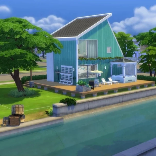 Airbnb Villa Hotel residence cabin kit maison prefabriquee casas prefabricadas modernas green Garden Home Tiny Prefab house