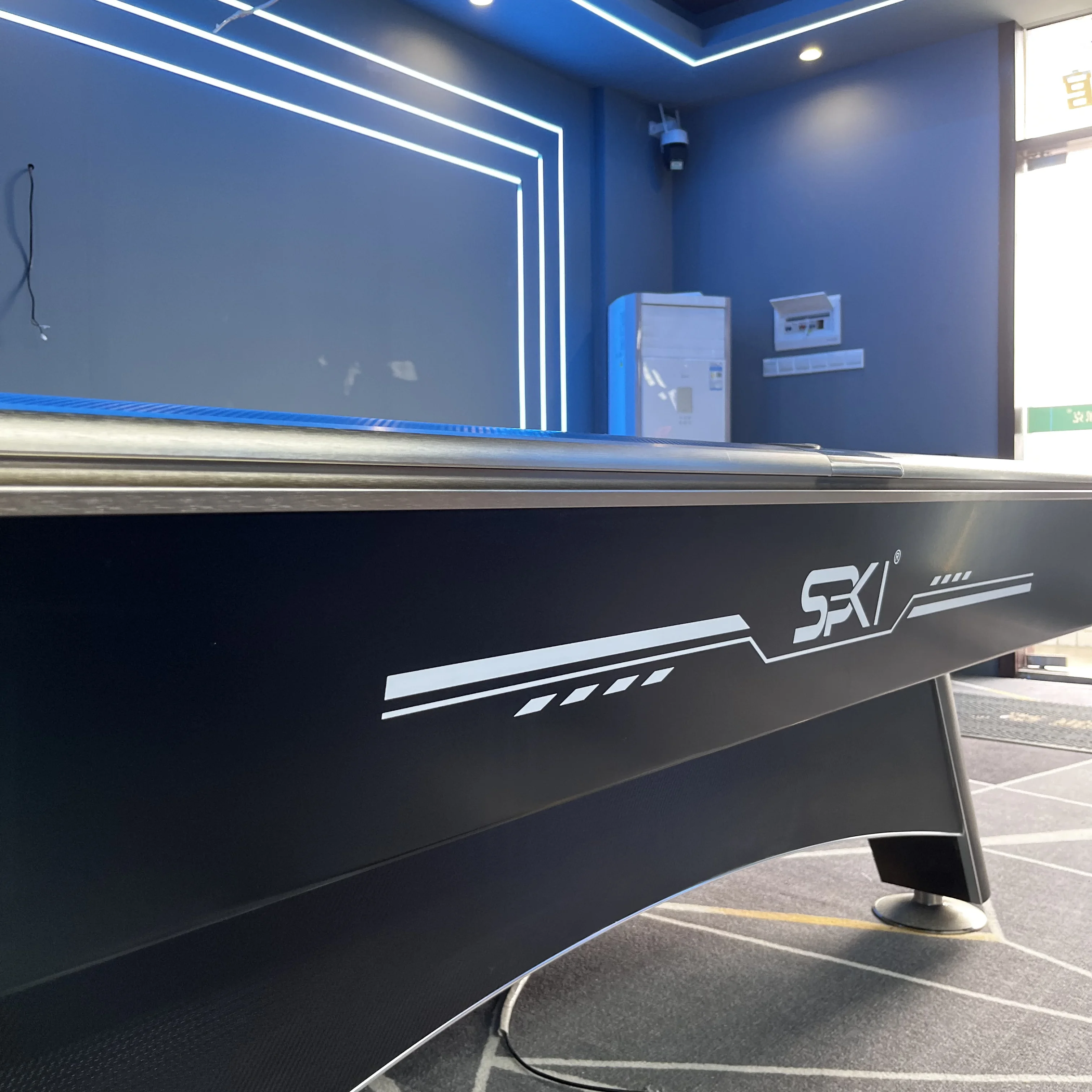 Competitive price American 9ft Billiard Slate Leather Pocket Pool Table for Nine-Ball billiard tables