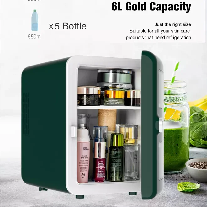 Portable Car Refrigerator Small Mini Camping Travel Portable Car Fridge