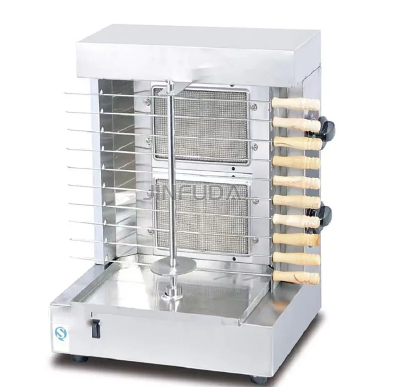 Good price commercial gas auto rotate small roaster mini doner kebab
