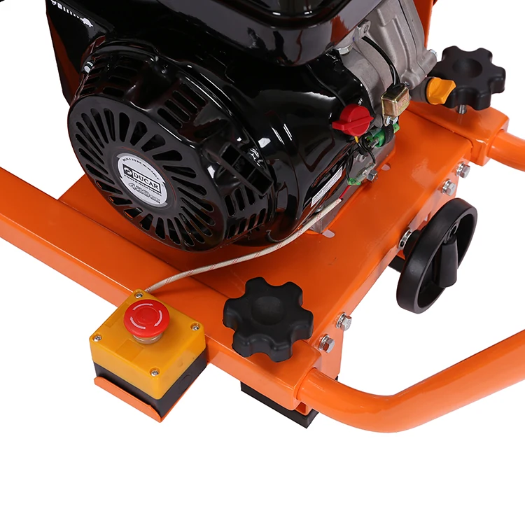 15HP Gasoline Ducar Engine Diameter 10CM Wood Chipper Shredder