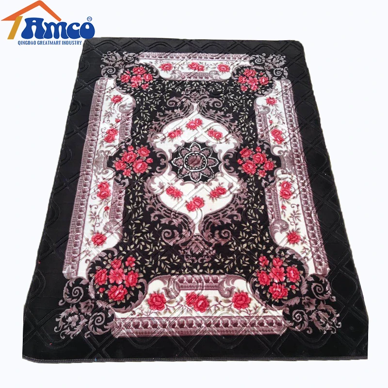 Dubai market cheap price embossed  autumn mink carpet for living room