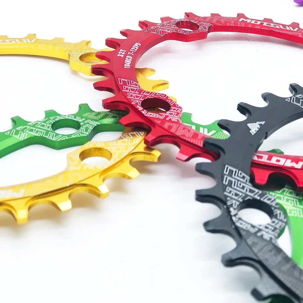 Oval Chainring 104BCD For Shimano MTB Bike Bicycle Chain Ring 32T 34T 36T 38T Ultralight Tooth Plate Chainwheel 104 BCD