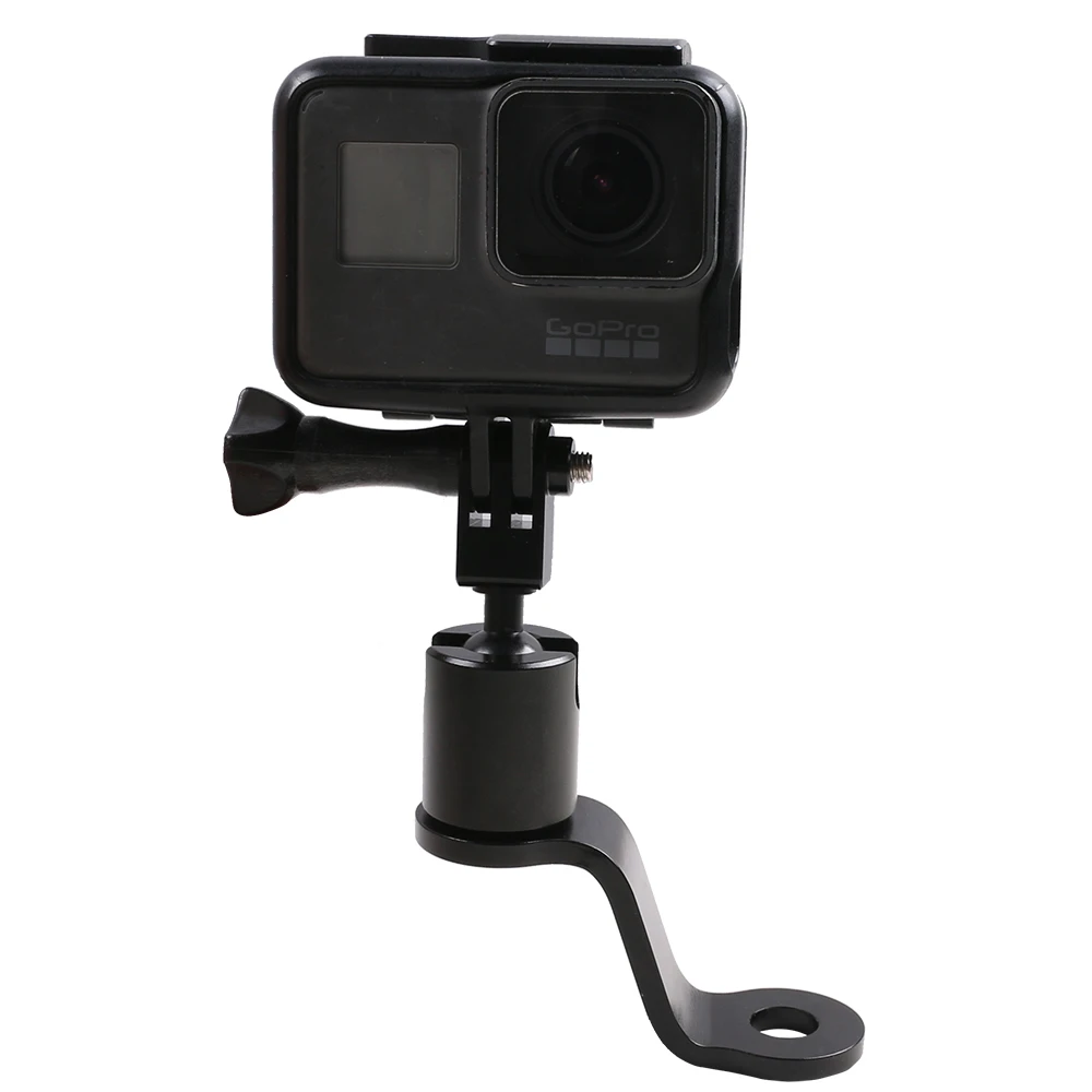 
SUREWO Go pro Motorcycle Mount Motorcycles Mirrors Handlebar Rearview Mirror for Camera Go Pro hero 8 accessories 