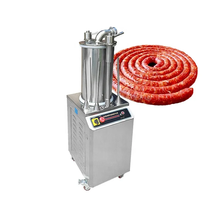 High Performance Fast Sausage Filler Stuffer For Boerewors Frankfurters Salami
