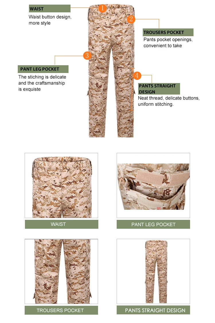 
Military Camouflage camo Desert Uniform ACU Combat tactical BDU army uniforms military army military clothing 