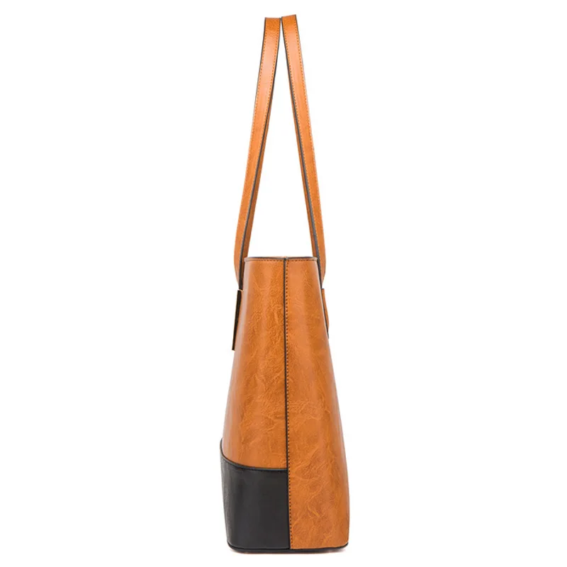 Custom PU Luxury Ladies Fashion Handbags Set Tote Bag Shoulder Bag Clutch Card Holder 4 Pieces in 1 Set for Women