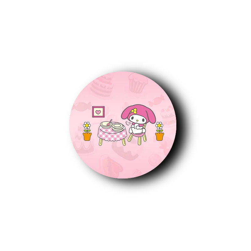 Phone Case Accessories Lovely Cartoon Melody Design Wholesale Popping Sockets Adjust 360 Finger Ring Grip Mobile Phone Holder
