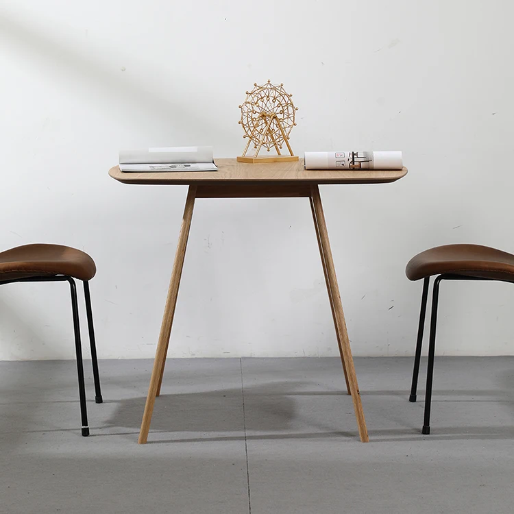 Original Factory Newest Natural Oak Low Price Restaurant Solid Wood Dining Table For Sale