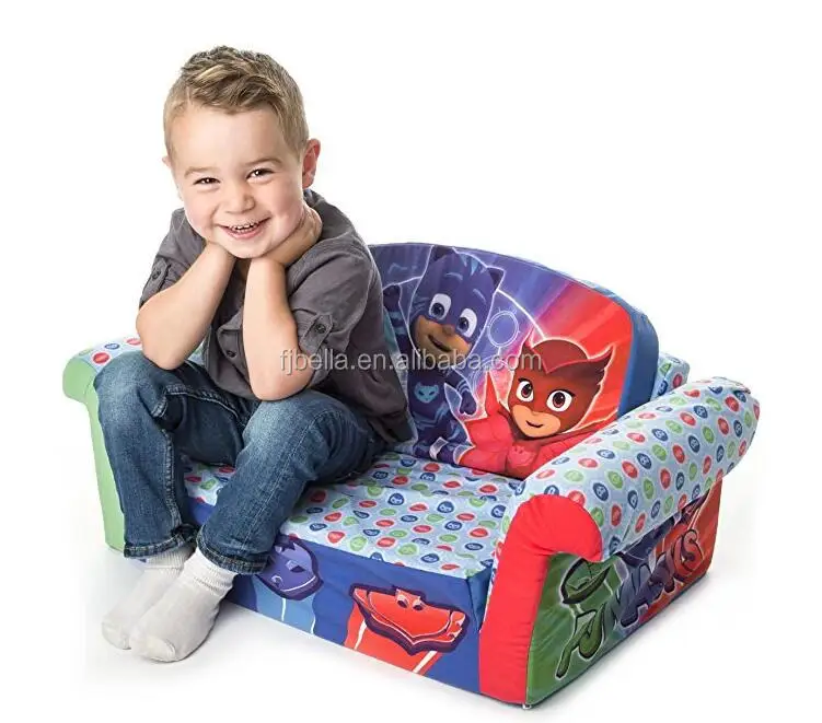 Foam Children Sofa Bed Multi-function Soft Sofa -Blue Color for kids