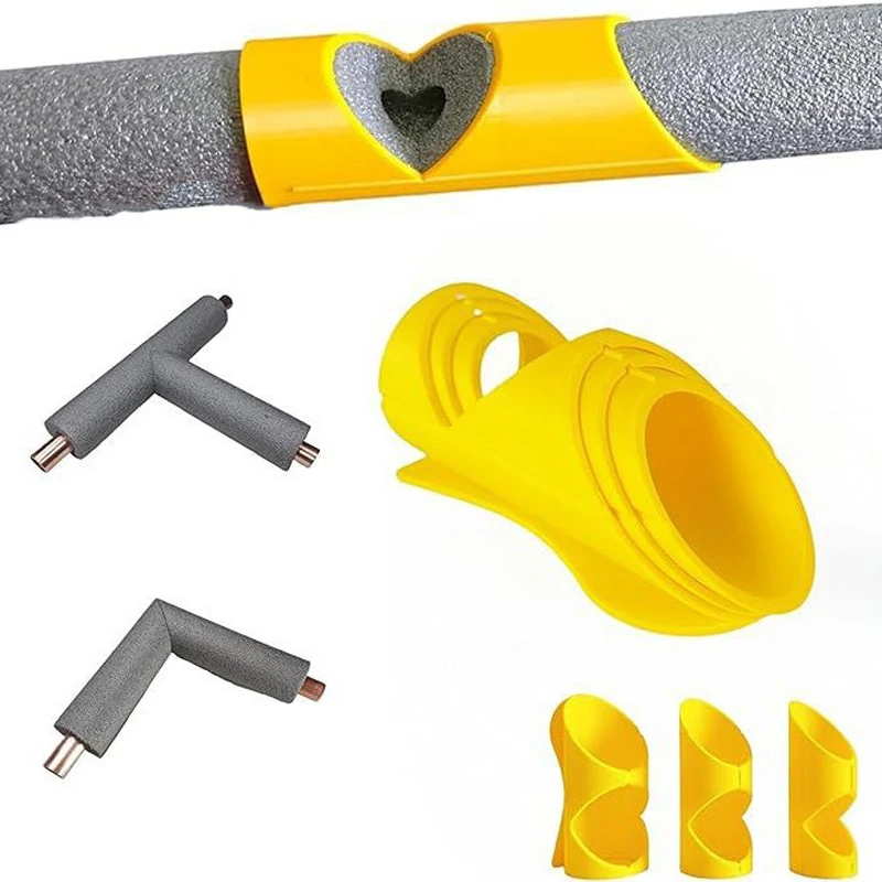 Three Sets of Insulated Flame Retardant Tube Foam Tube Cutting Tool New 3pcs Foam Pipe Cutter Tool Foam Pipe Cutter Tool Set