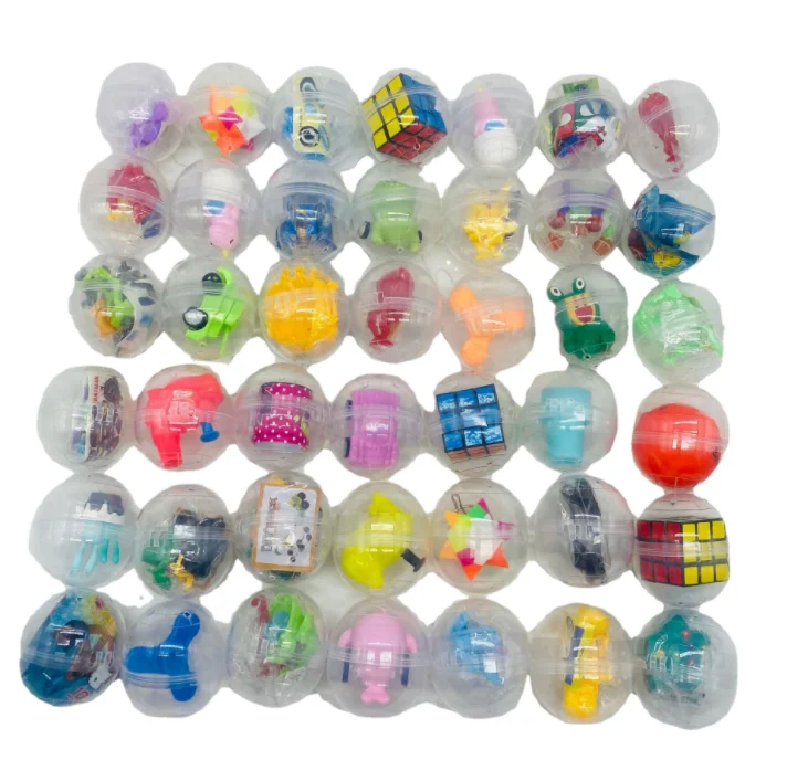 Good quality 47 56 mm toy eggshell capsule toy game machine for kids gift promotional gift surprise egg toy