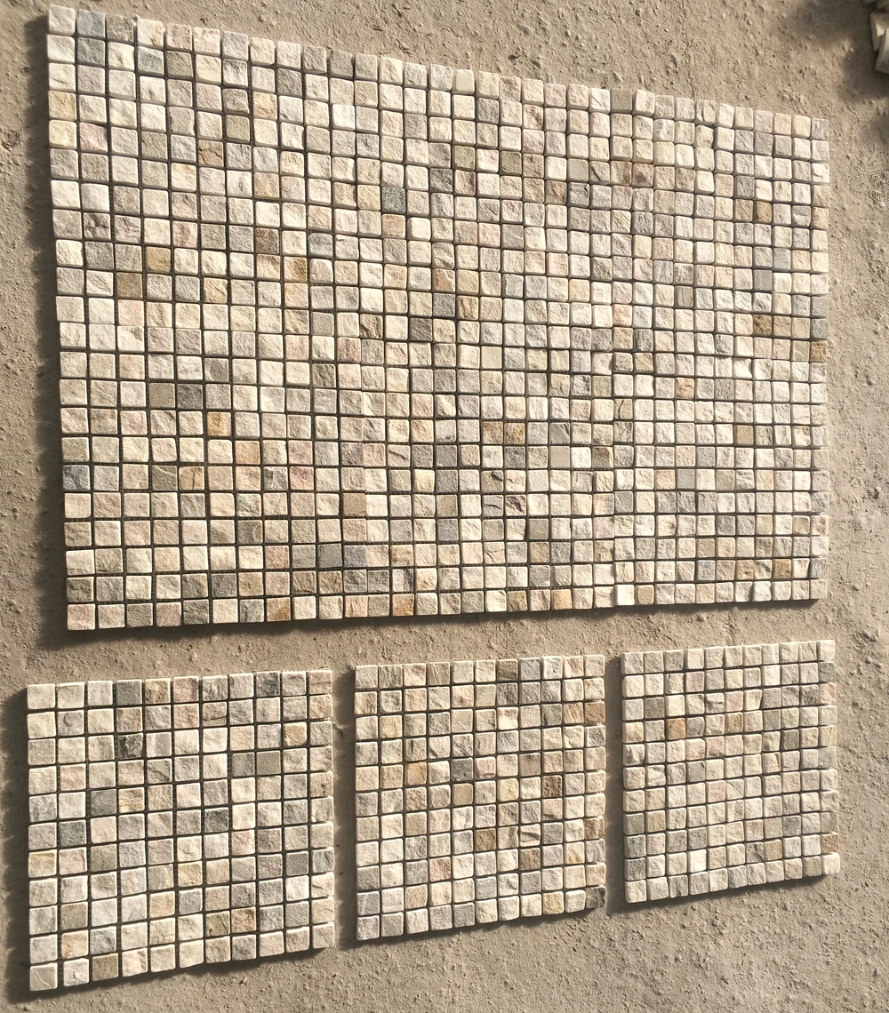 Wholesale Slate Mosaic Tiles For Indoor And Outdoor Wall Decorations