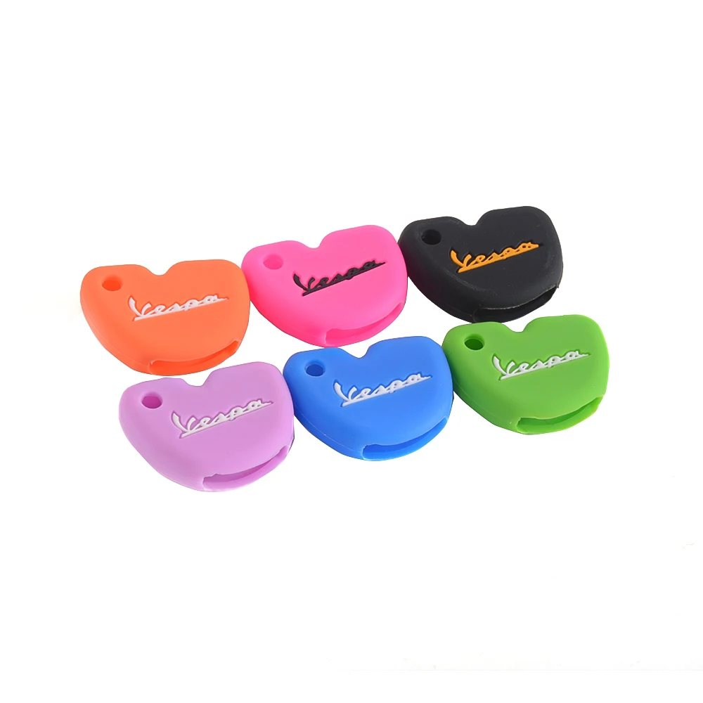 New Styling Silicone Rubber key Case Cover For GTS300 LX150 fly 125 3vte Gts 200 250 Silicone key holder