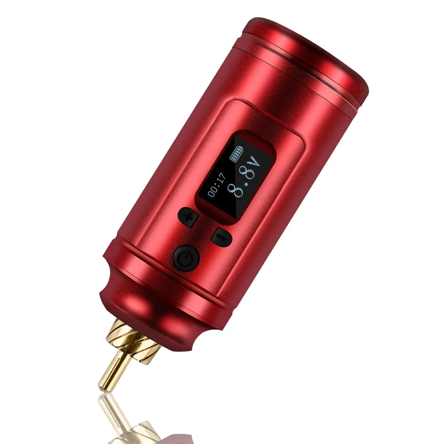 Tattoo Permanent Makeup Rechargeable Wireless Power Supply 1500mAh OLED Screen for Tattoo Machine