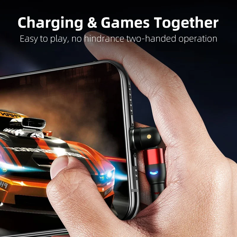 free logo print 540 rotating 3 in 1 fast charging cable type c magnetic cable usb phones charging cable magnetic for promotion