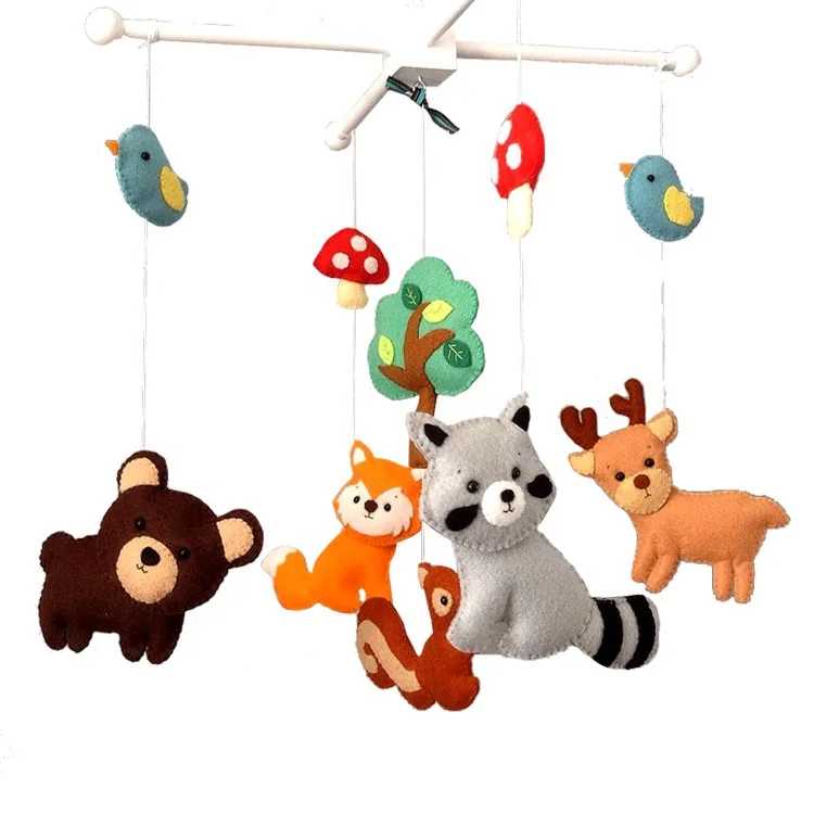 Environmentally Felt Crib Mobile Lovely Design Felt Baby Mobile For Boys And Girls Felt Cot Baby Mobile