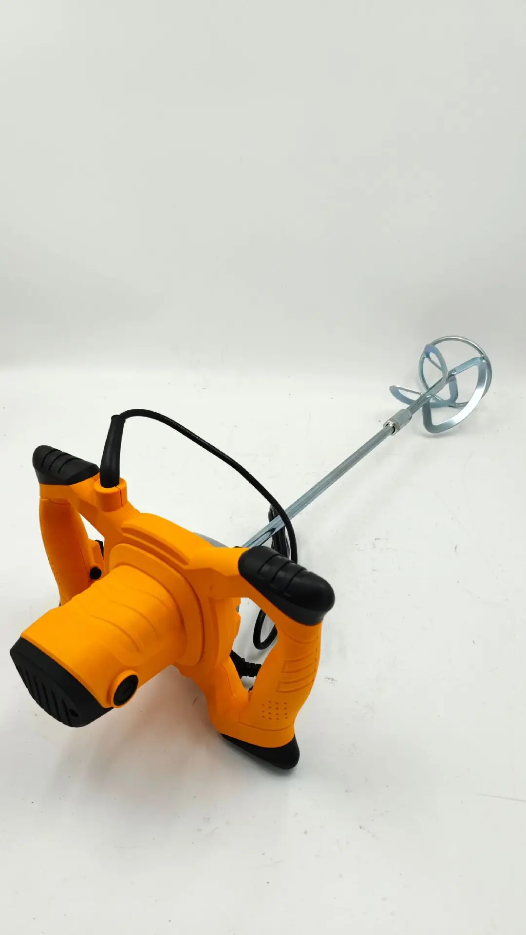 Concrete Paint Mixer Machine Electric Speed Control Handheld Paint Cement Plaster Mortar Coating Mixer Putty Powder Mixing