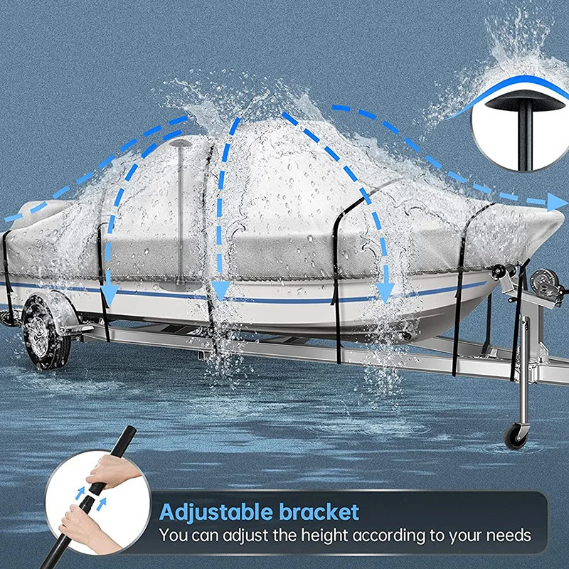 Hot selling high quality boat cover waterproof for all type boats