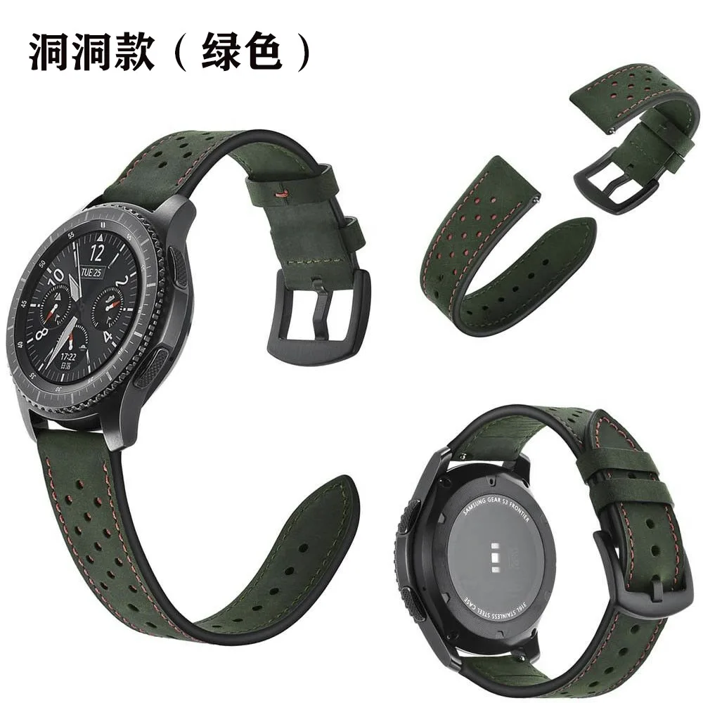 Suitable for samsung galaxy watch 46mm band strap Galaxy Watch Leather Strap