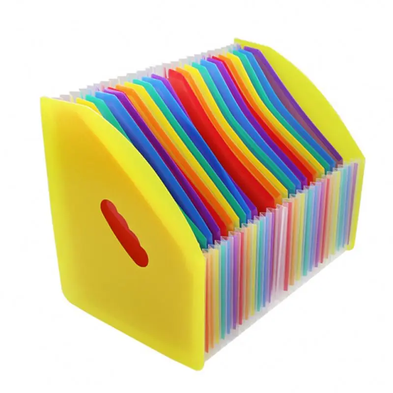 Plastic 2 Ring File Folder A4 Size Removable White Labels Translucent Pp L-Shape Document Bag Leather With Closure Button