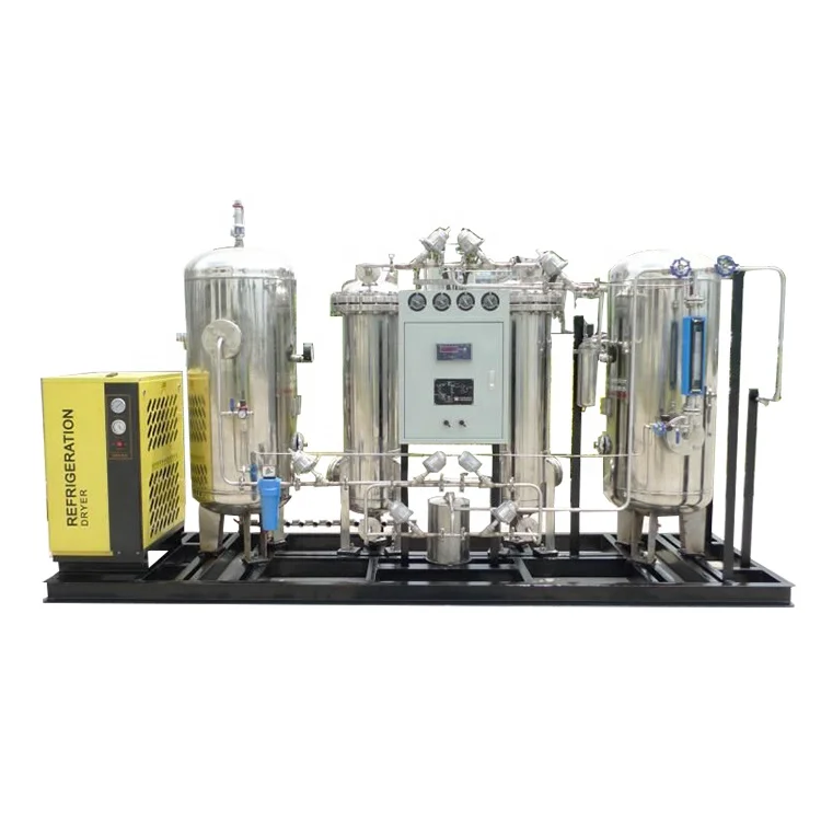 Famous brand Nitrogen in China Generator 400Nm3/h, 99.99% for Pharmaceutical Industry