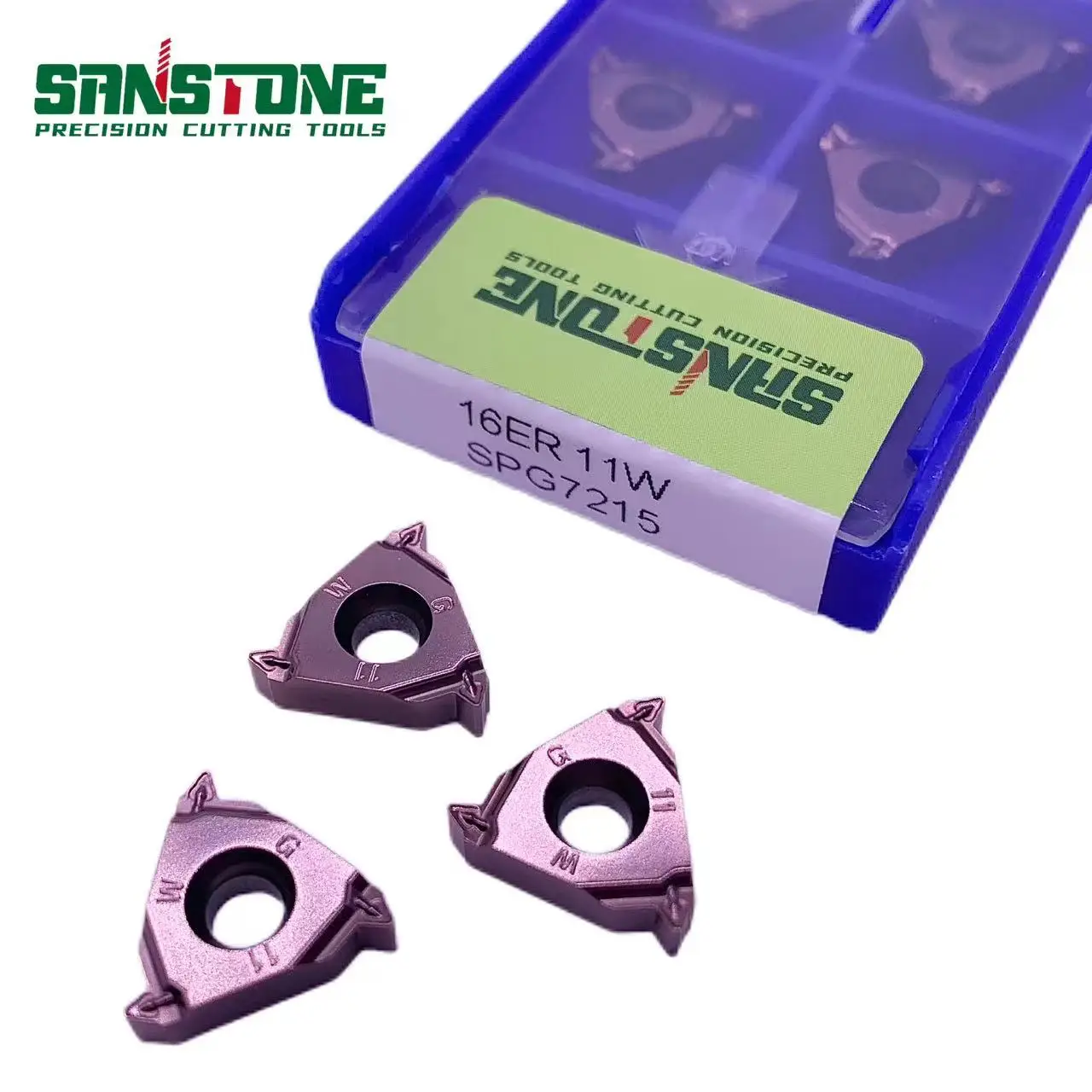 16IR 16ER 11W External Threading Insert Carbide Cutting Tools with CNC Machining Turning Accessories Thread  for Stainless Steel