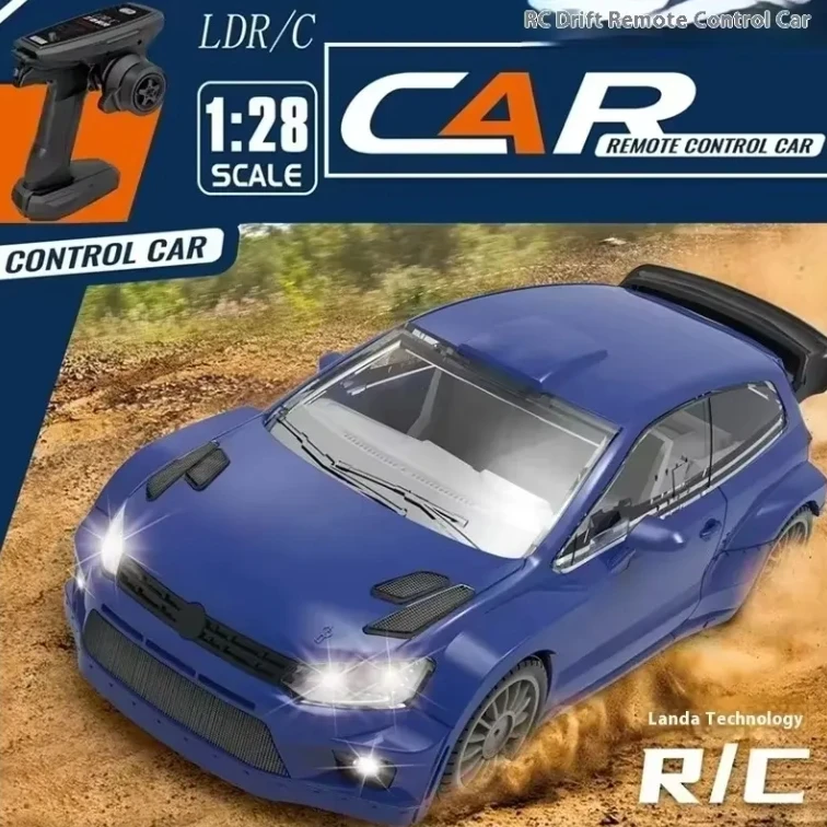 SJY-LD2801 New Product 1:28 Scale RC Drift Car 2.4g With Light Gyro Sport Racing Toys  Mini Remote Control Rally Vehicle 4x4