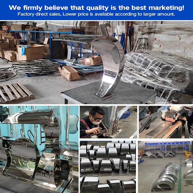 Factory Stainless Steel Swimming Pool Spa Massage Waterfall Spout For Swimming Pool