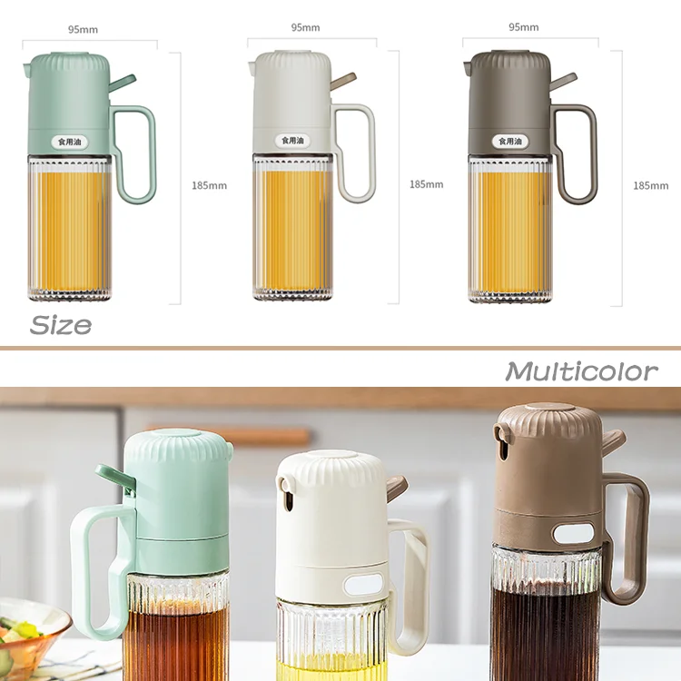 Oil Dispenser 2024 New Product Ideas Oil Dispenser Bottle Glass Oil Sprayer For Cooking