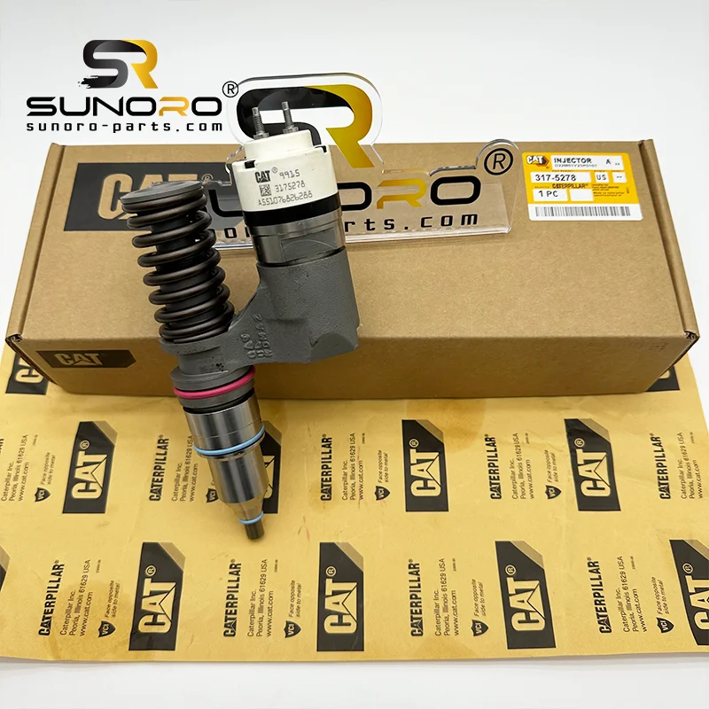 CAT Fuel Injector 317-5278 3175278 20R0055 for Caterpillar Engine C10 C12 Motor Grader 140H 143H